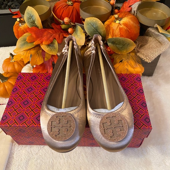 TORY BURCH MINNIE TRAVEL BALLET FLAT - Picture 3 of 5